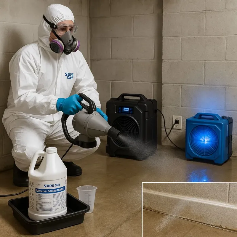 Sanitization and Odor Removal process in Penobscot, ME